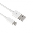 Mobia kaapeli USB-C 2.0, 2m, valkoinen