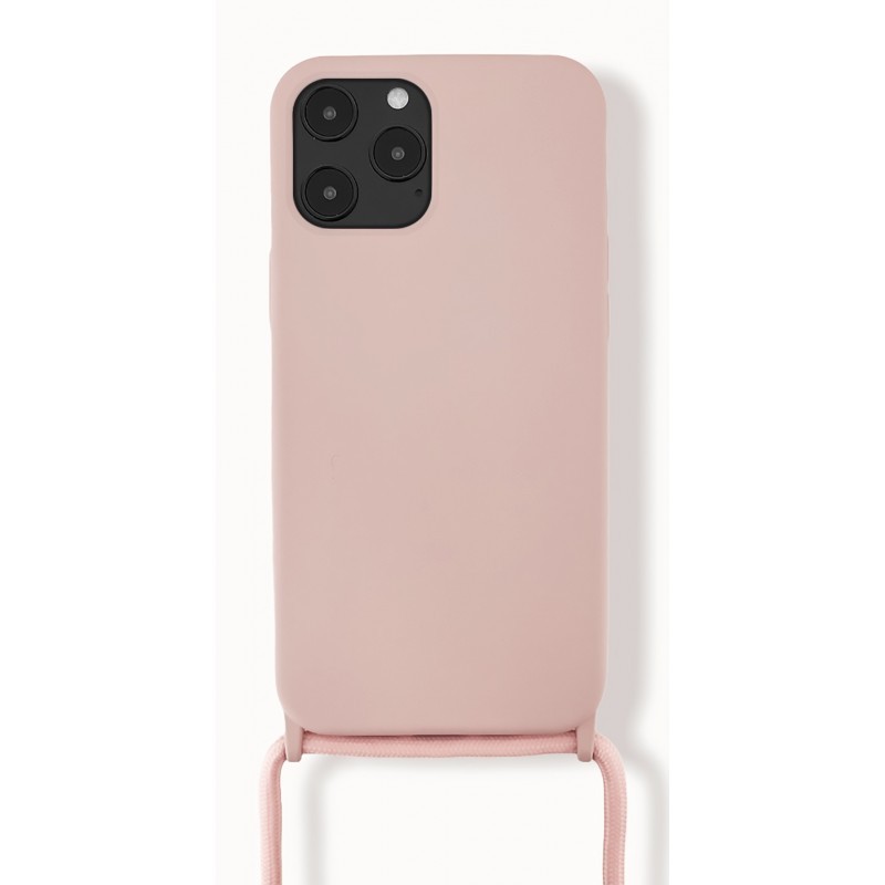 4-OK kantohihnallinen suoja iPhone 12/12 pro pinkki