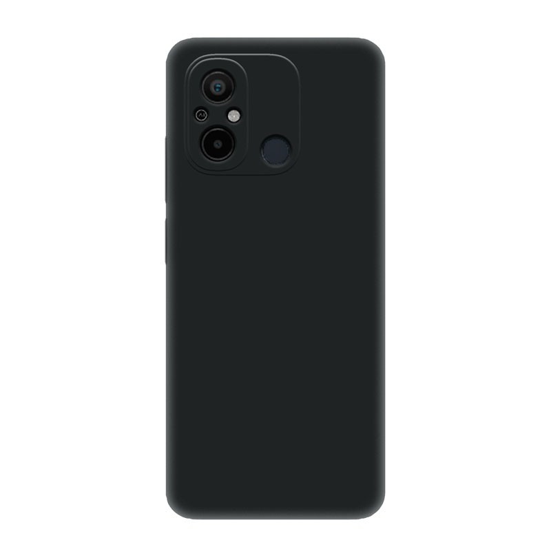 4-OK silikonisuoja musta, Xiaomi Redmi 12C