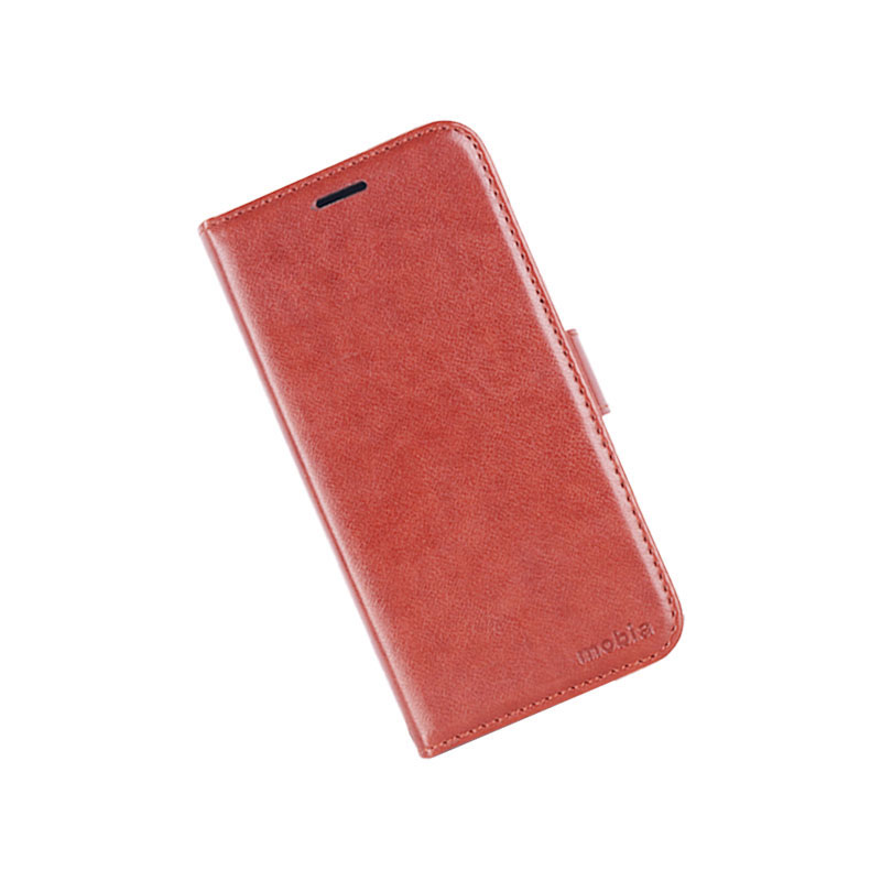 Mobia lompakkolaukku Samsung Galaxy A14 4G/5G, ruskea