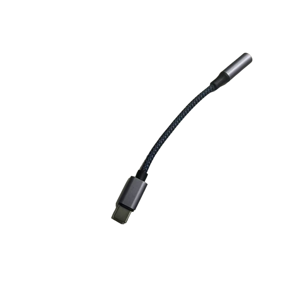 Mobia punottu adapteri USB-C -> AUX 3,5mm naaras