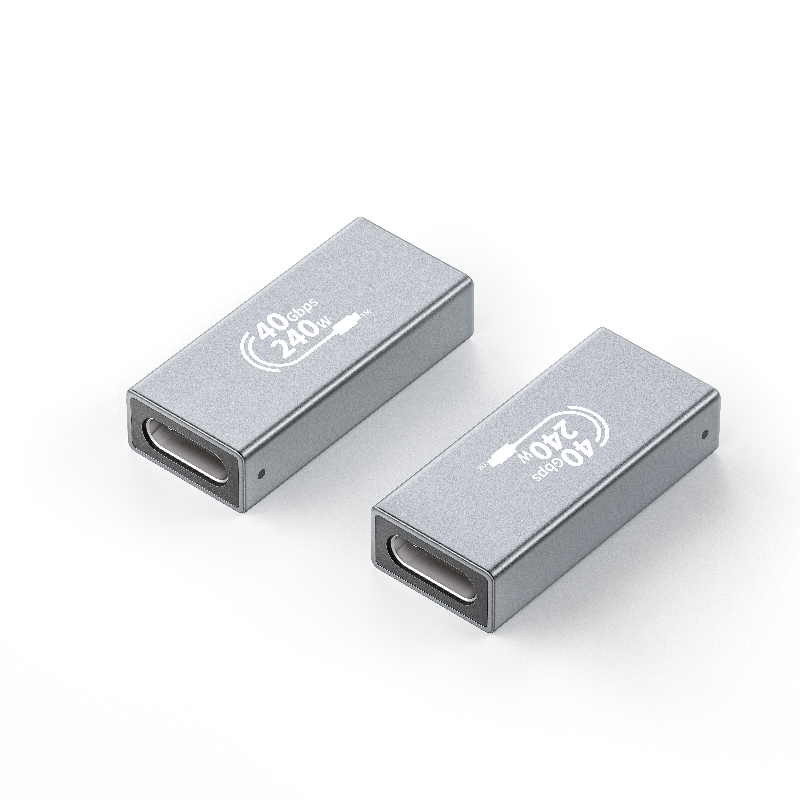 Mobia kulma-adapteri USB-C -> USB-C, 240W, 40 Gbps