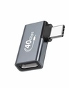 Mobia kulma-adapteri USB-C -> USB-C, 240W, 40 Gbps